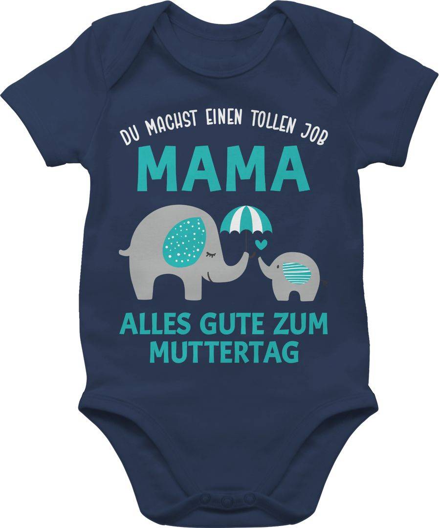Shirtracer Du machst einen tollen Job Mama - Geschenk Zum 1 Muttertag: T-Shirt Rucksack Shirtracer