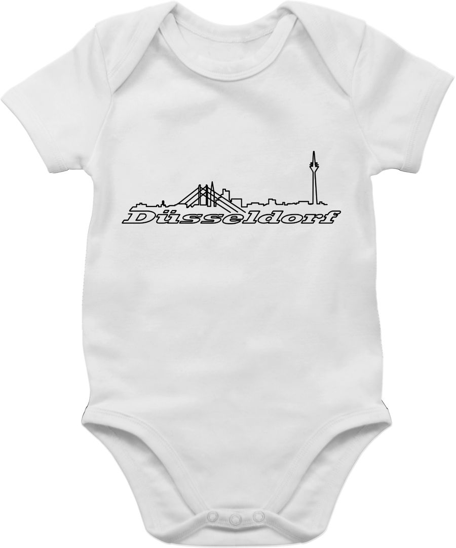 Shirtracer Düsseldorf Skyline: T-Shirt Rucksack Shirtracer