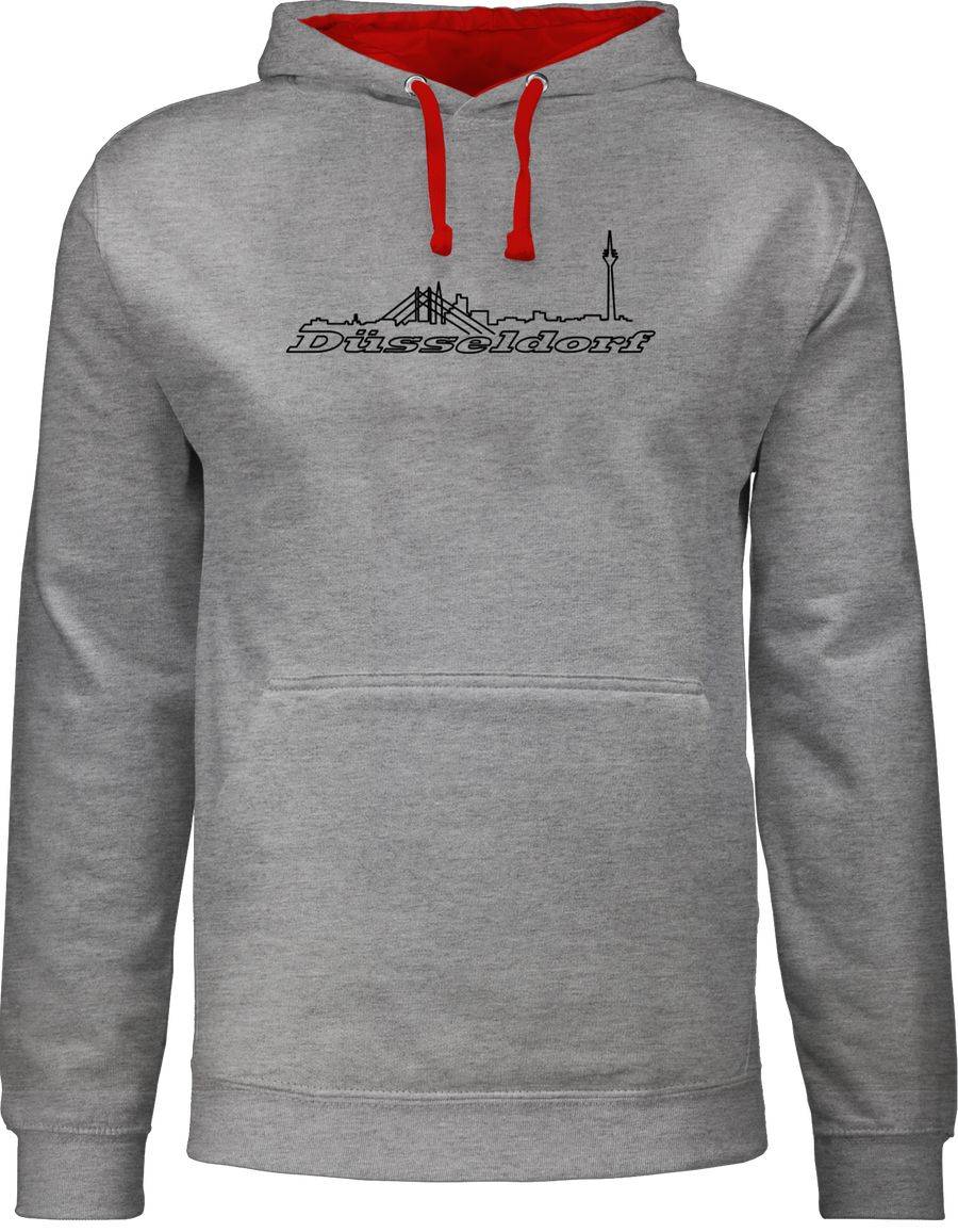 Shirtracer Düsseldorf Skyline: T-Shirt Rucksack Shirtracer