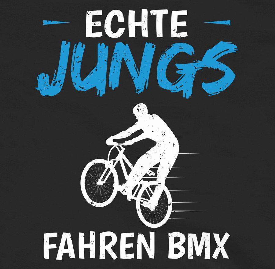 Shirtracer Echte Jungs Fahren BMX: Tshirt Gym Bag Shirtracer