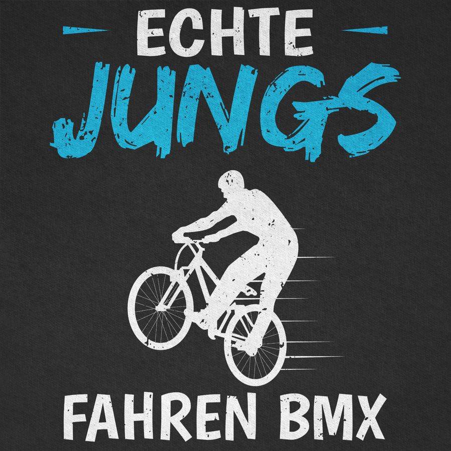 Shirtracer Echte Jungs Fahren BMX: Tshirt Gym Bag Shirtracer