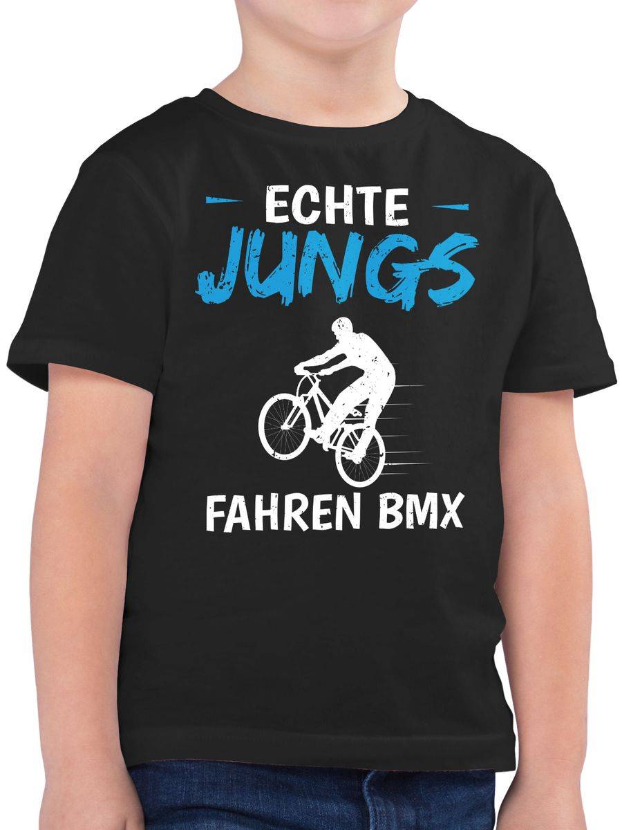 Shirtracer Echte Jungs fahren BMX: Tshirt Gym Bag Shirtracer