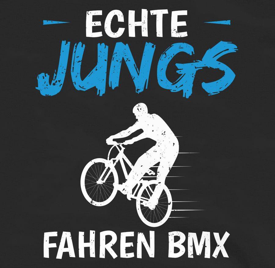 Shirtracer Echte Jungs Fahren BMX: Tshirt Gym Bag Shirtracer