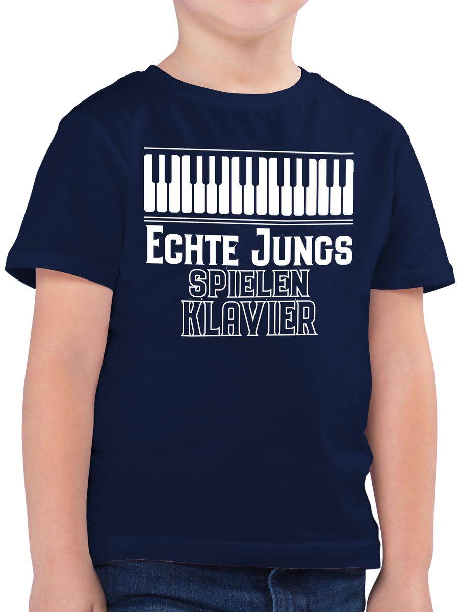 Shirtracer Echte Jungs spielen Klavier Shirts & Mehr Shirtracer
