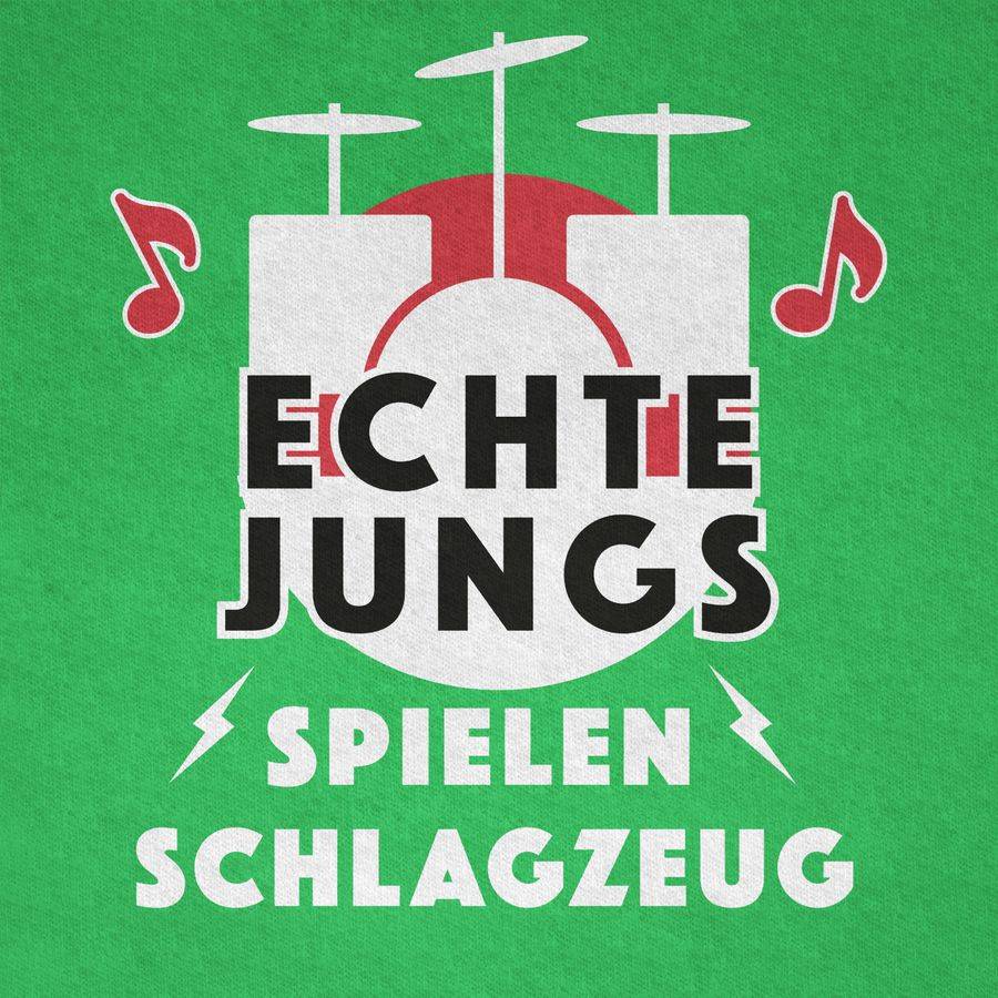 Shirtracer Echte Jungs Spielen Schlagzeug Shirts & Mehr Shirtracer