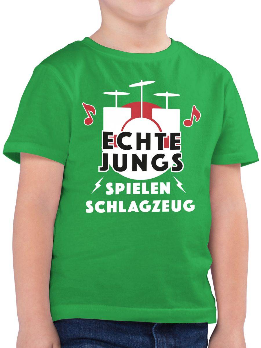 Shirtracer Echte Jungs spielen Schlagzeug Shirts & Mehr Shirtracer