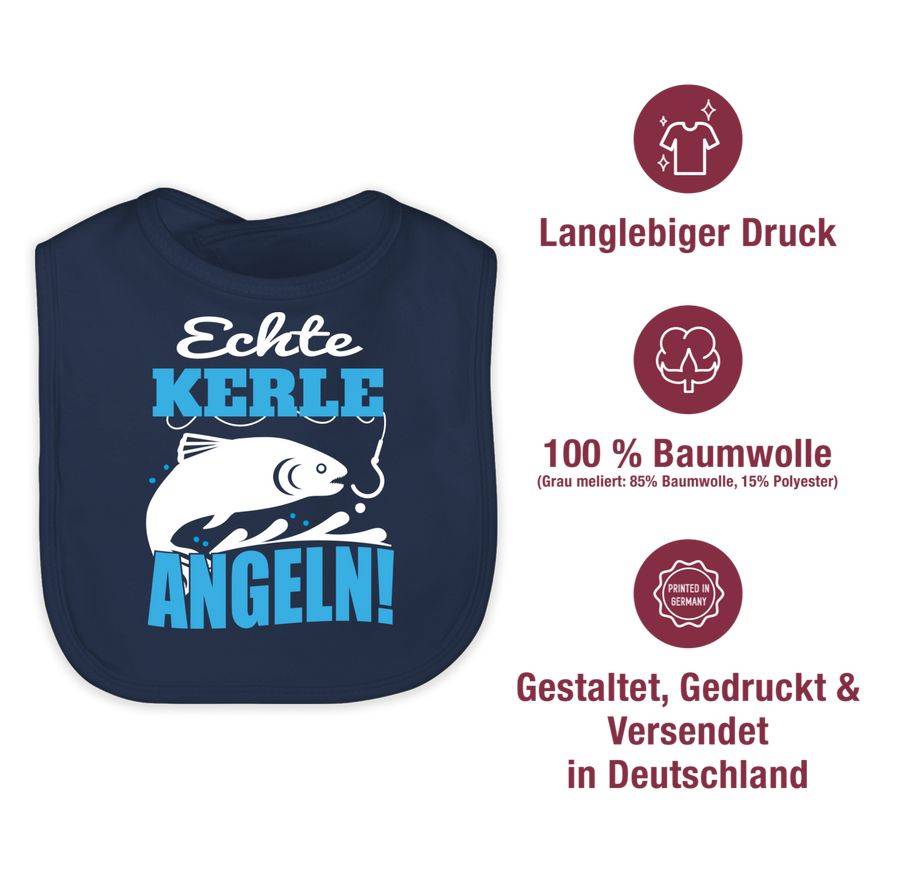 Shirtracer Echte Kerle Angeln Fisch: T-Shirt Rucksack Shirtracer