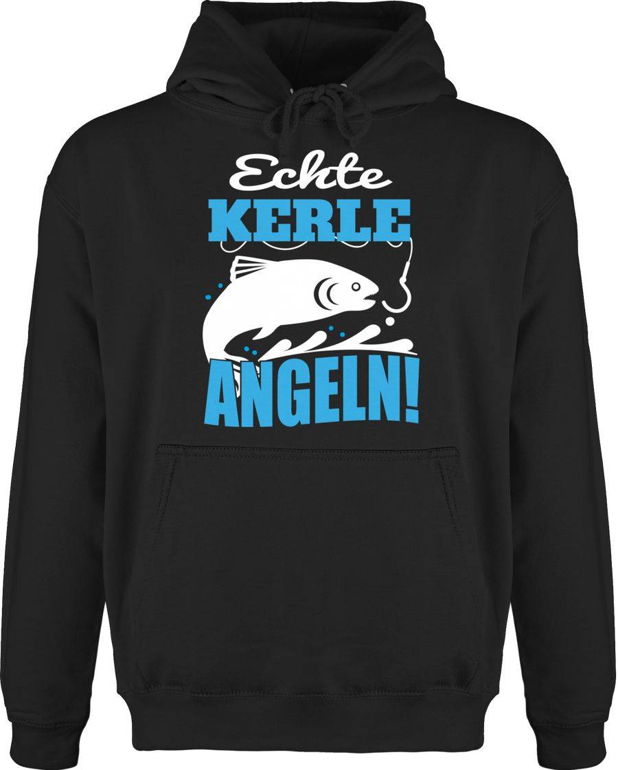 Shirtracer Echte Kerle angeln Fisch: T-Shirt Rucksack Shirtracer