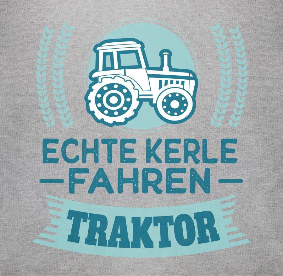 Shirtracer Echte Kerle Fahren Traktor - Bunt: T-Shirt Gym Bag Shirtracer