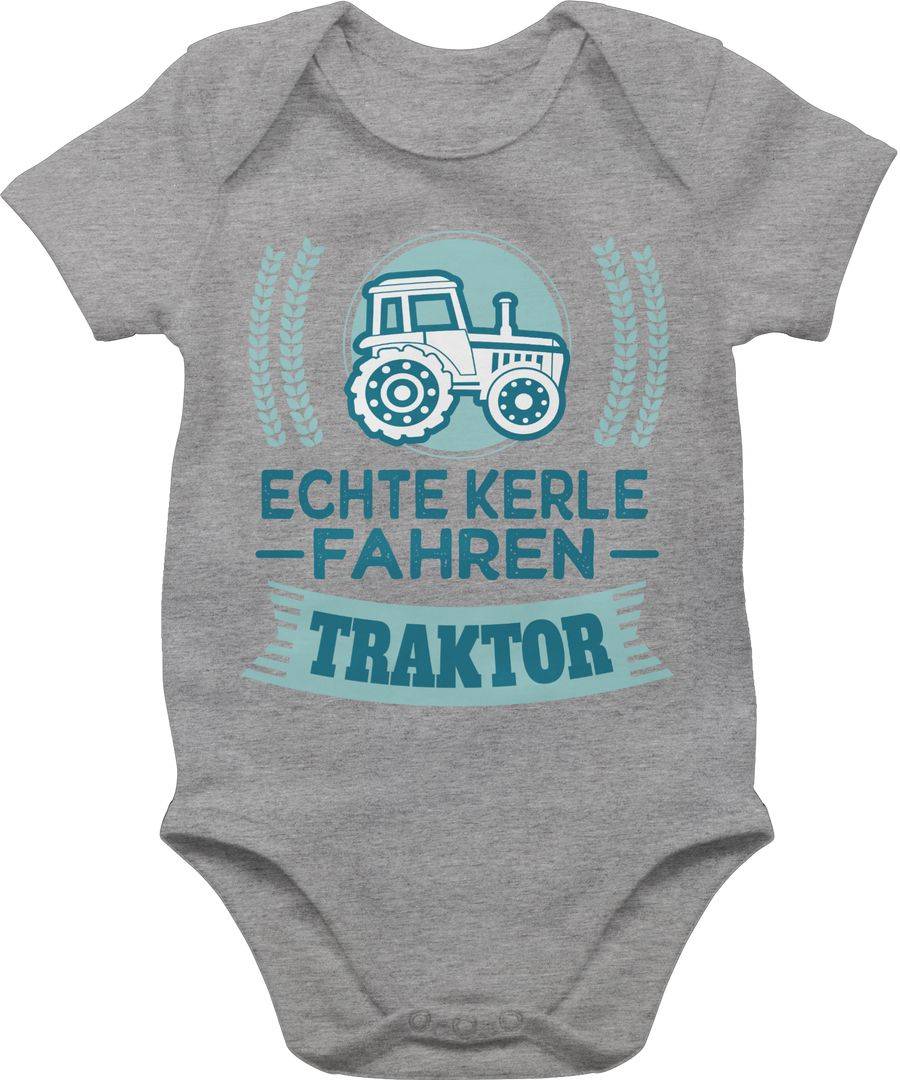 Shirtracer Echte Kerle fahren Traktor - bunt: T-Shirt Gym Bag Shirtracer