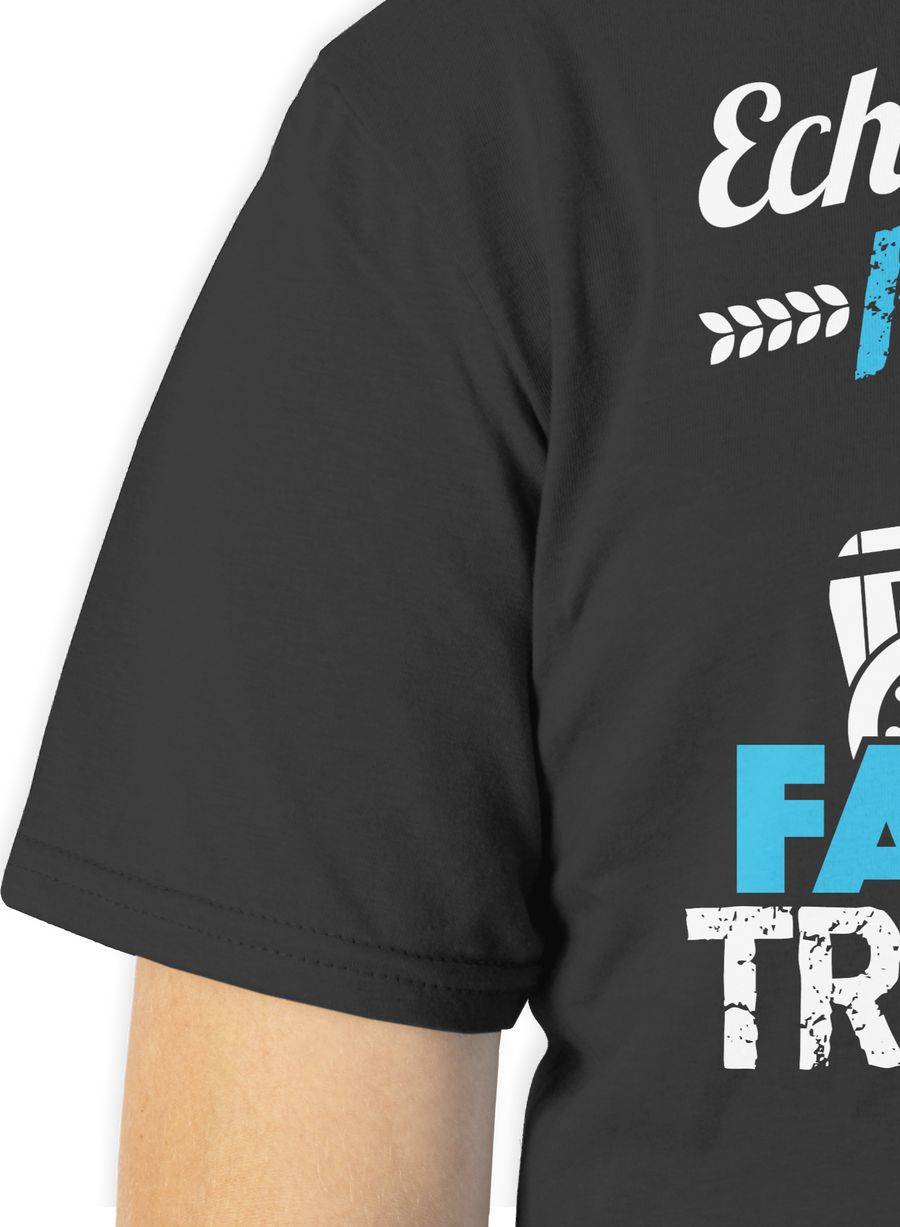 Shirtracer Echte Kerle Fahren Traktor: Tshirt Turnbeutel Shirtracer