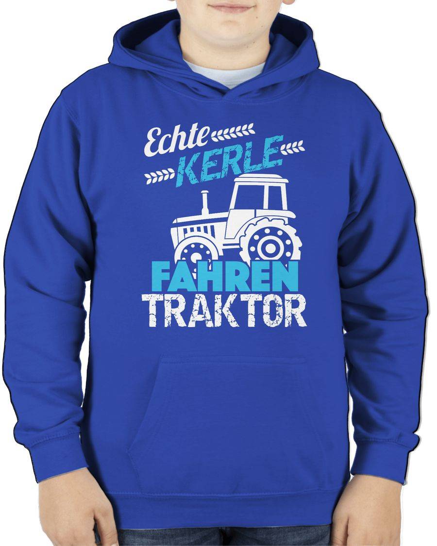Shirtracer Echte Kerle Fahren Traktor: Tshirt Turnbeutel Shirtracer