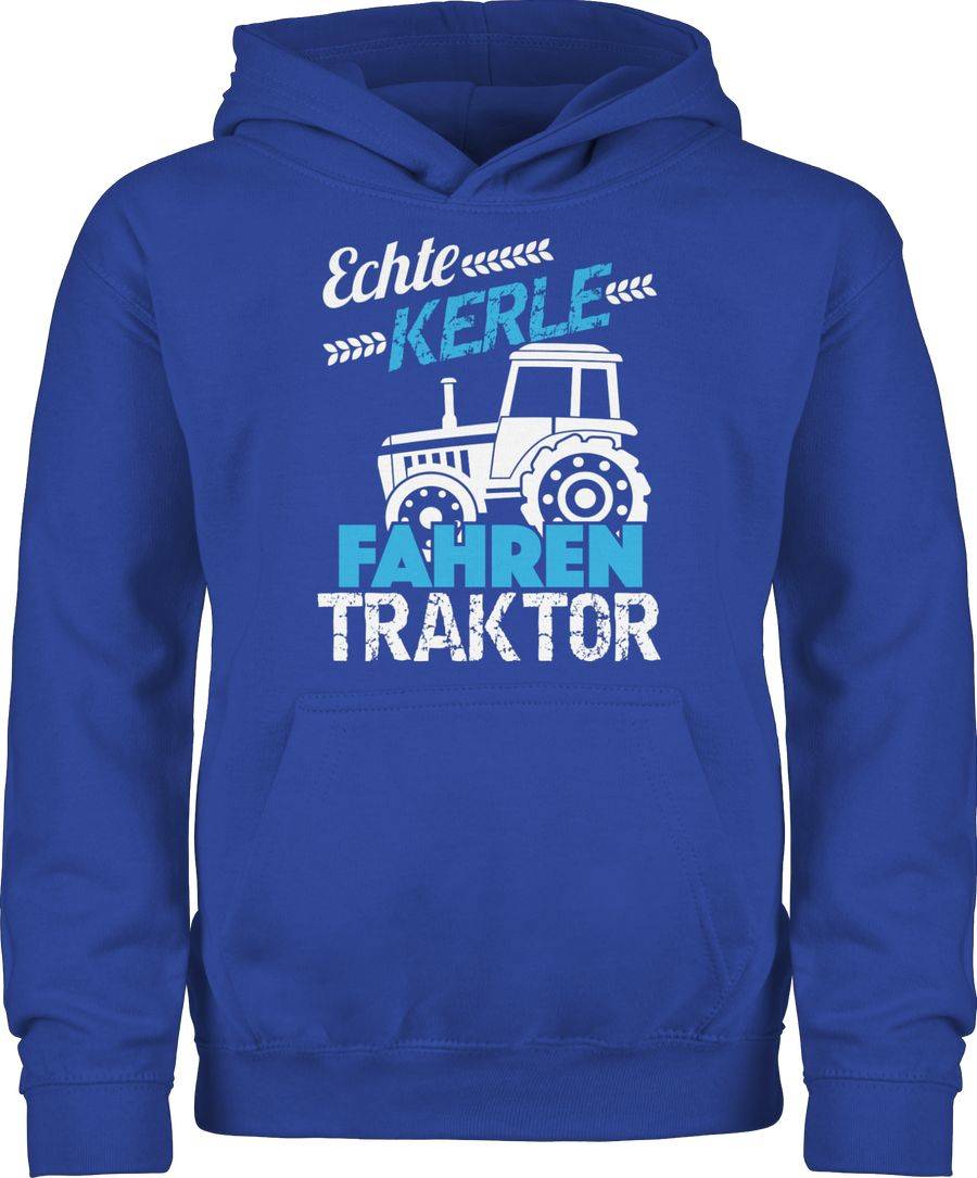 Shirtracer Echte Kerle fahren Traktor: Tshirt Turnbeutel Shirtracer