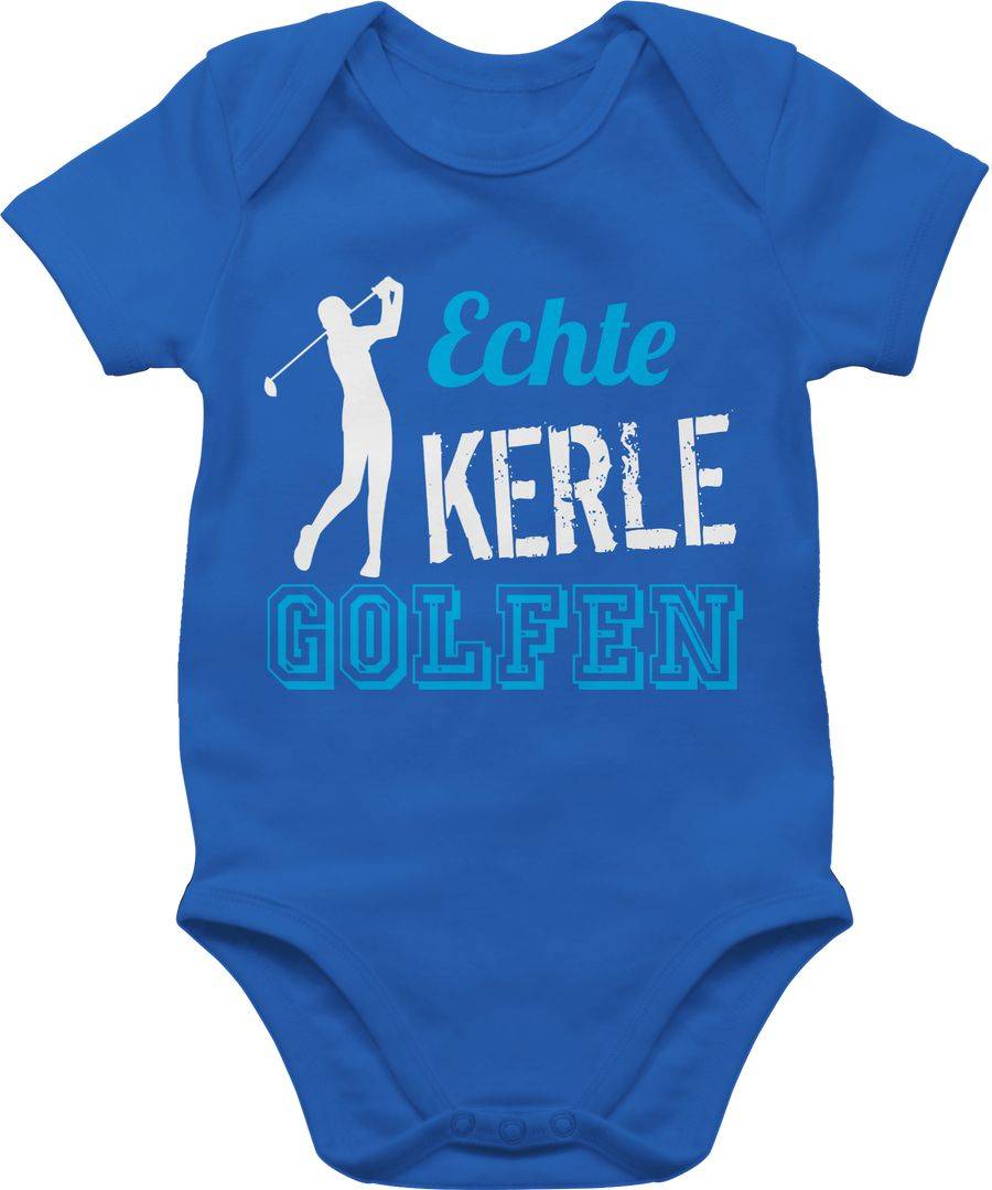 Shirtracer Echte Kerle golfen: T-Shirt Turnbeutel Shirtracer