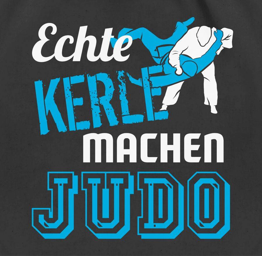 Shirtracer Echte Kerle Machen Judo: Tshirt Rucksack Shirtracer
