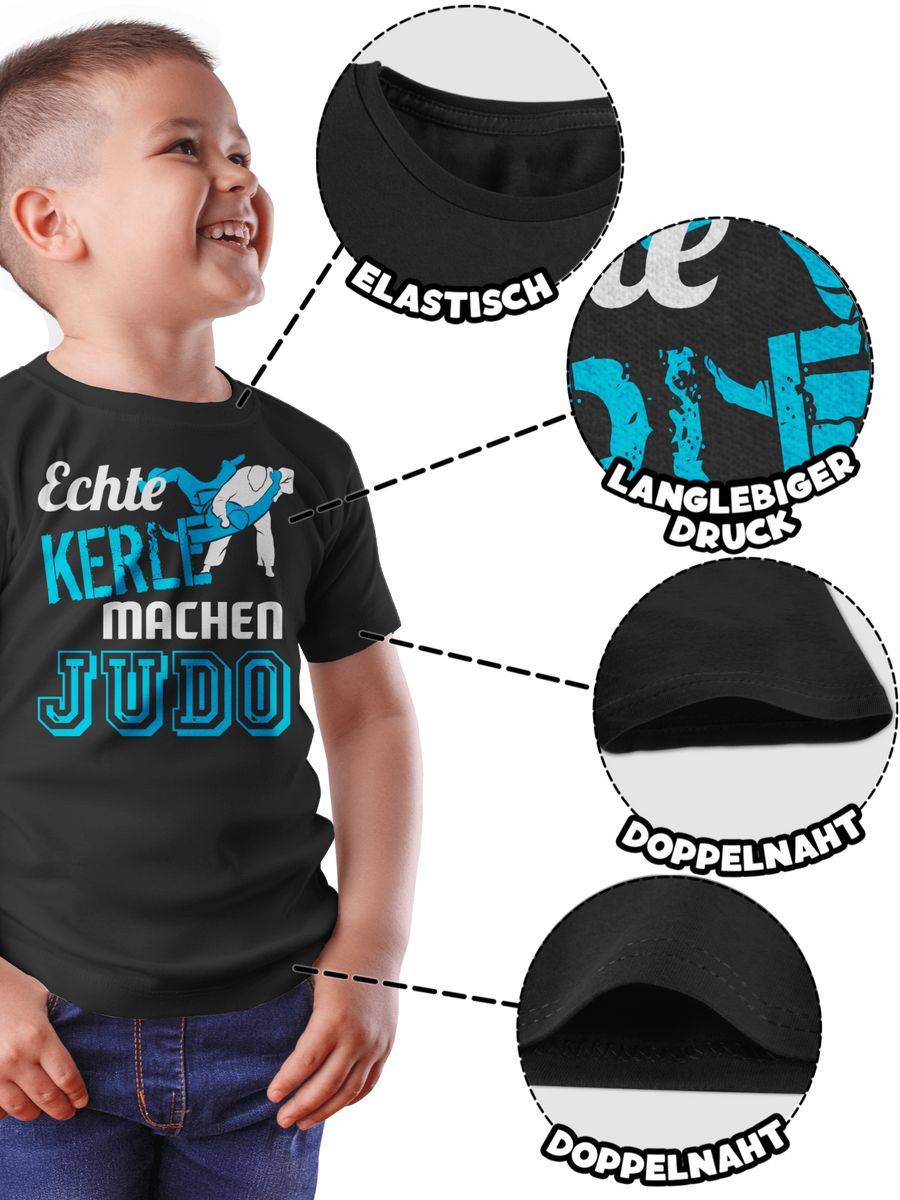Shirtracer Echte Kerle Machen Judo: Tshirt Rucksack Shirtracer