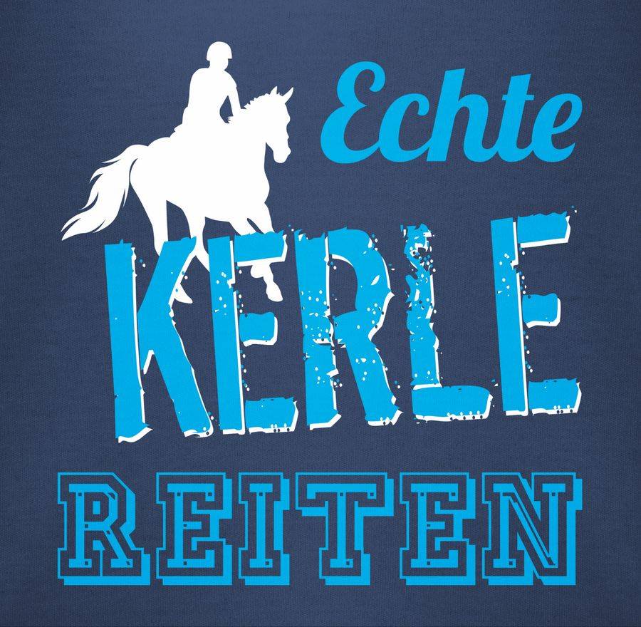 Shirtracer Echte Kerle Reiten: T-Shirt Rucksack Shirtracer
