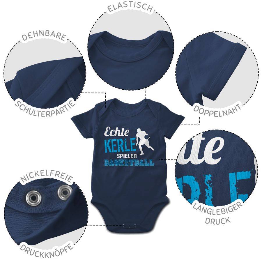 Shirtracer Echte Kerle Spielen Basketball Shirts & Mehr Shirtracer