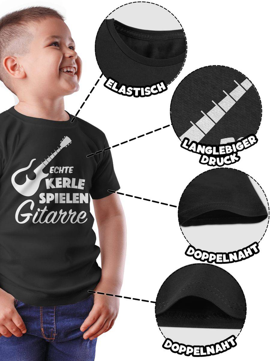 Shirtracer Echte Kerle Spielen Gitarre Shirts & Mehr Shirtracer