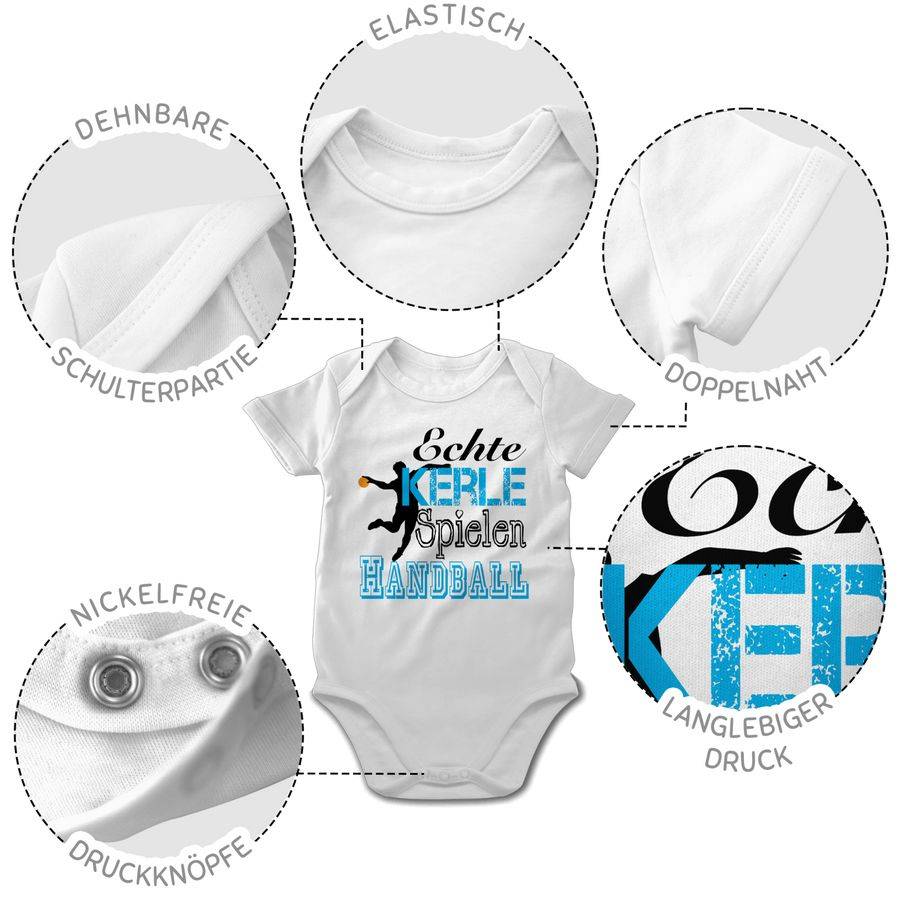 Shirtracer Echte Kerle Spielen Handball Shirts & Mehr Shirtracer