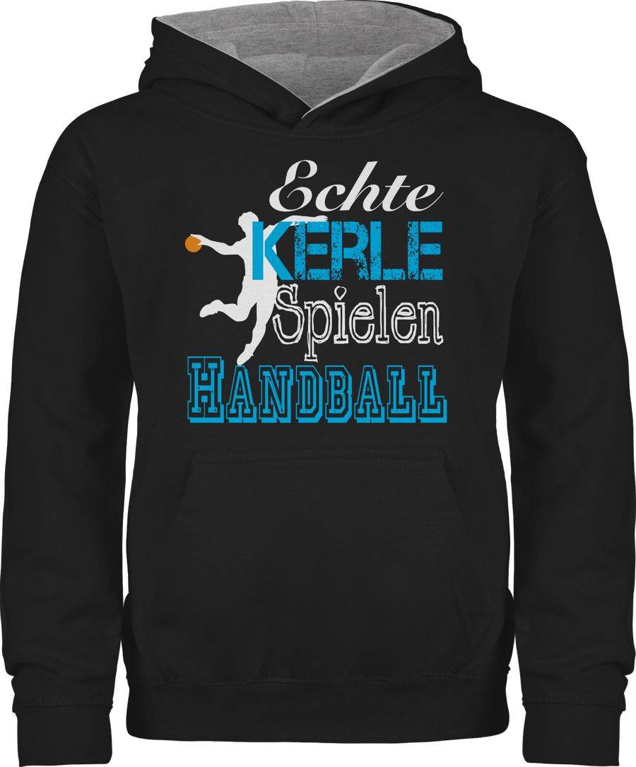 Shirtracer Echte Kerle Spielen Handball weiß Shirts & Mehr Shirtracer