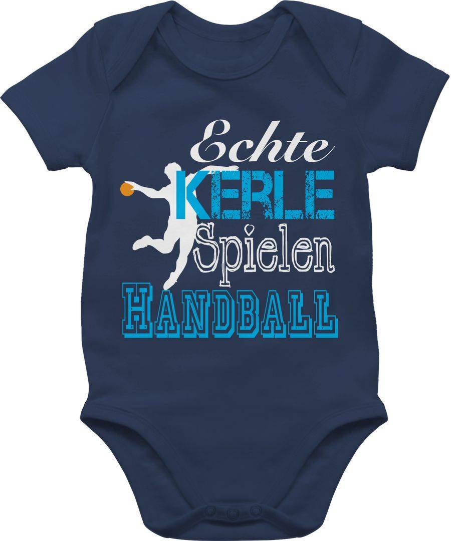 Shirtracer Echte Kerle Spielen Handball weiß Shirts & Mehr Shirtracer