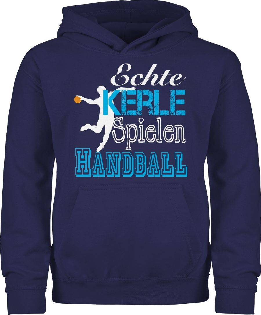 Shirtracer Echte Kerle Spielen Handball weiß Shirts & Mehr Shirtracer