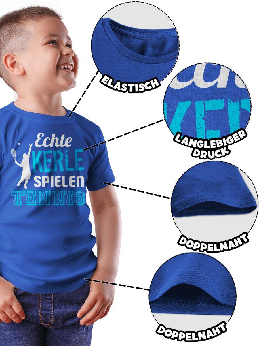 Shirtracer Echte Kerle Spielen Tennis Shirts & Mehr Shirtracer