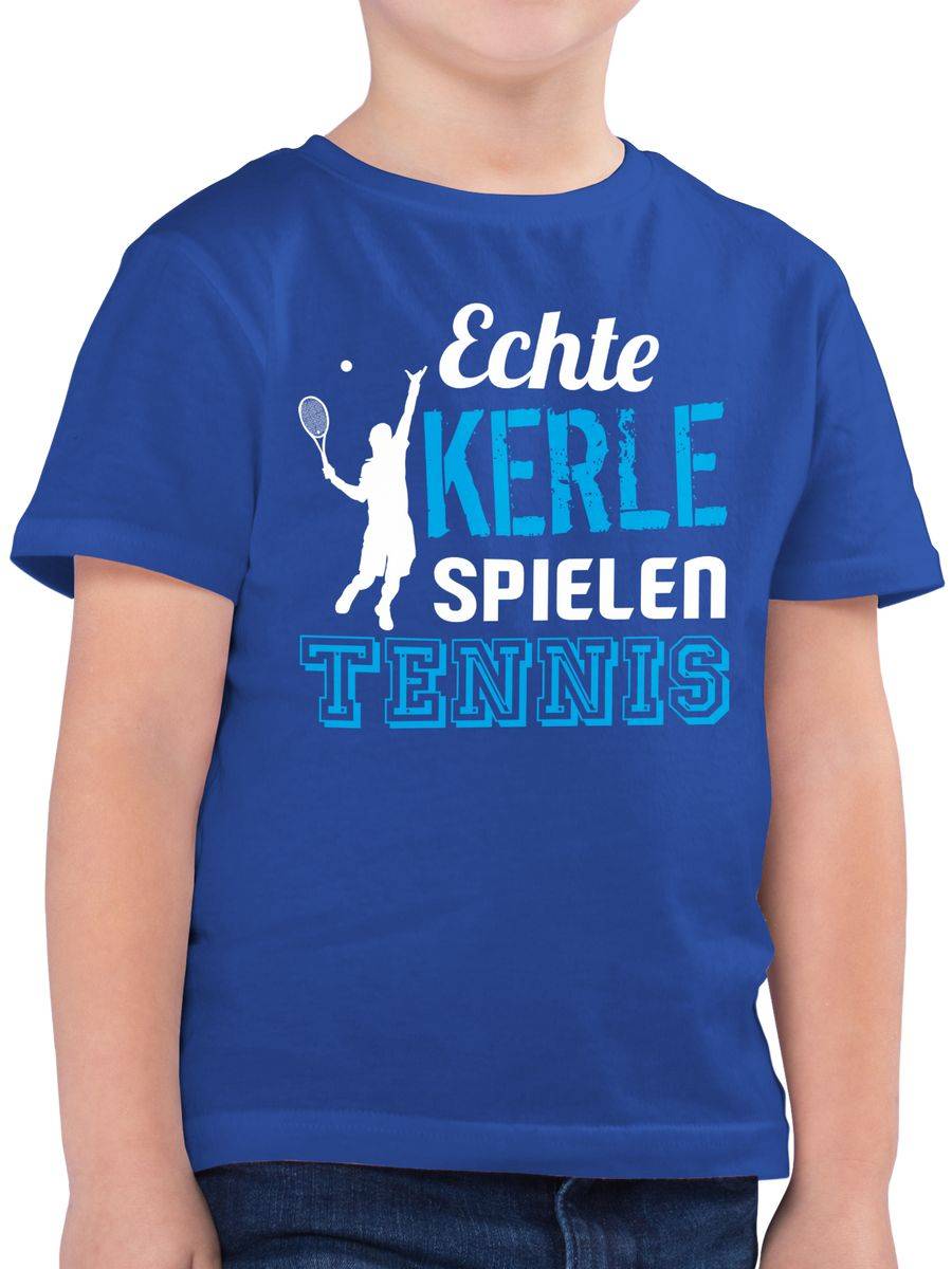 Shirtracer Echte Kerle spielen Tennis Shirts & Mehr Shirtracer