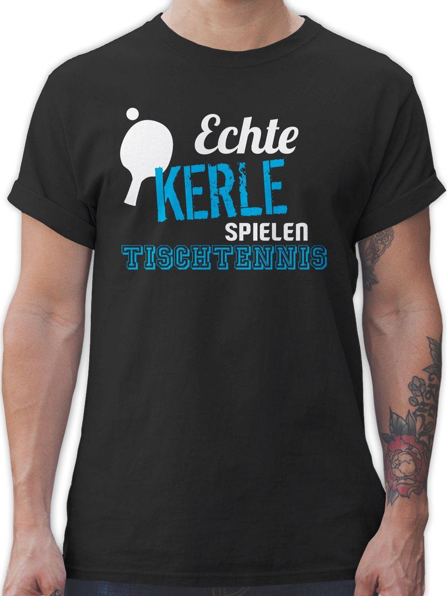 Shirtracer Echte Kerle spielen Tischtennis Shirts & Mehr Shirtracer