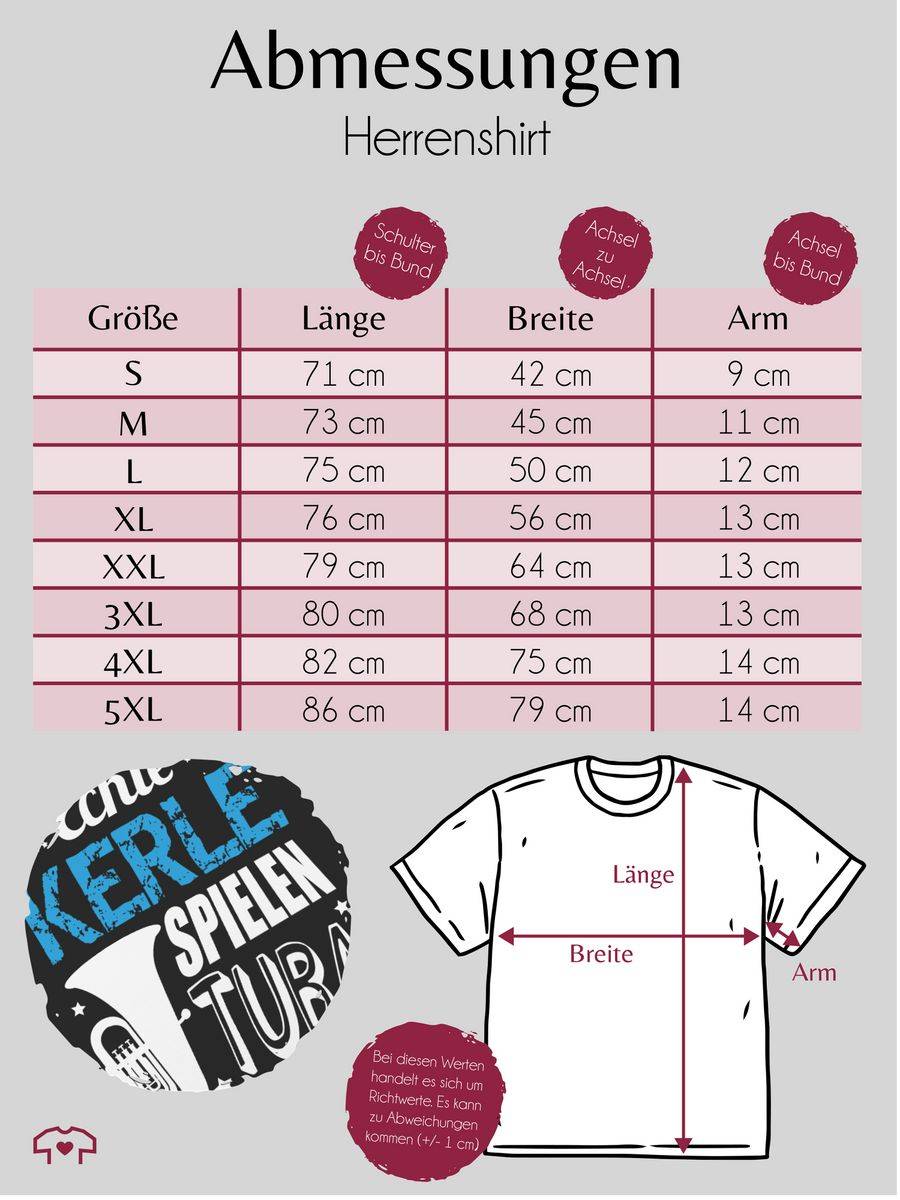 Shirtracer Echte Kerle Spielen Tuba: Tshirt Gym Bag Shirtracer
