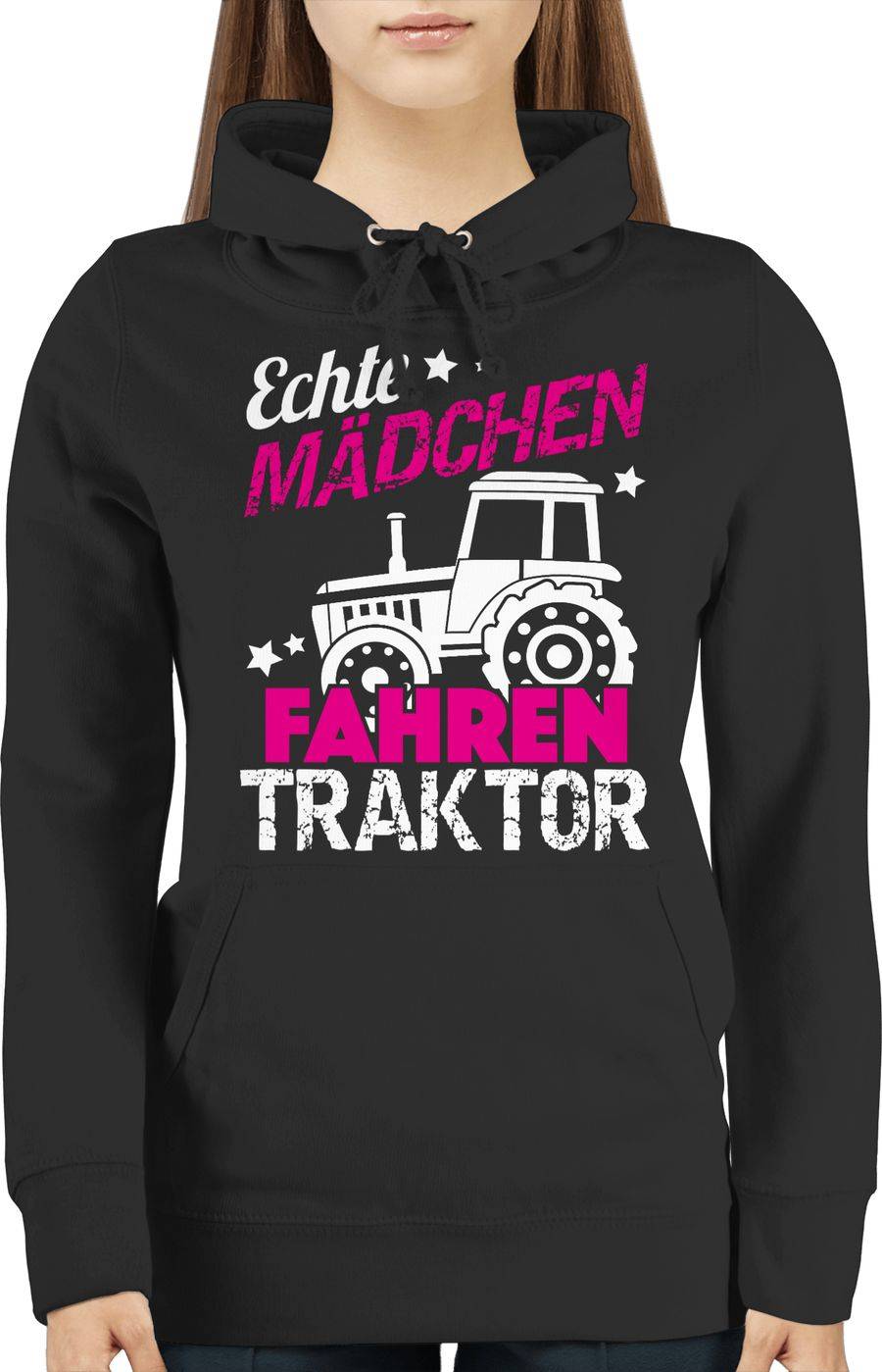 Shirtracer Echte Mädchen Fahren Traktor Shirts & Mehr Shirtracer
