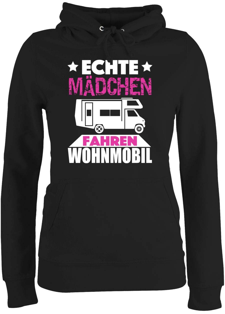 Shirtracer Echte Mädchen fahren Wohnmobil: Tshirt Rucksack Shirtracer