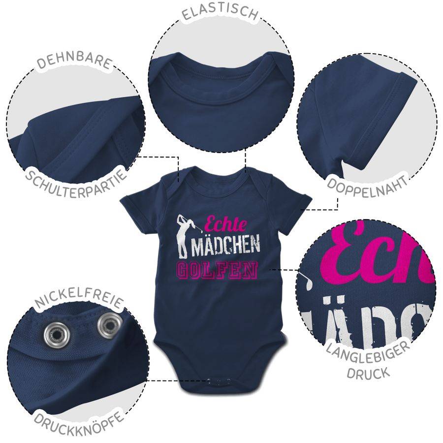 Shirtracer Echte Mädchen Golfen Shirts & Mehr Shirtracer