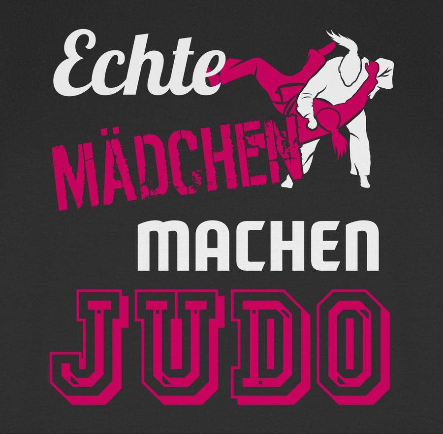 Shirtracer Echte Mädchen Machen Judo Shirts & Mehr Shirtracer