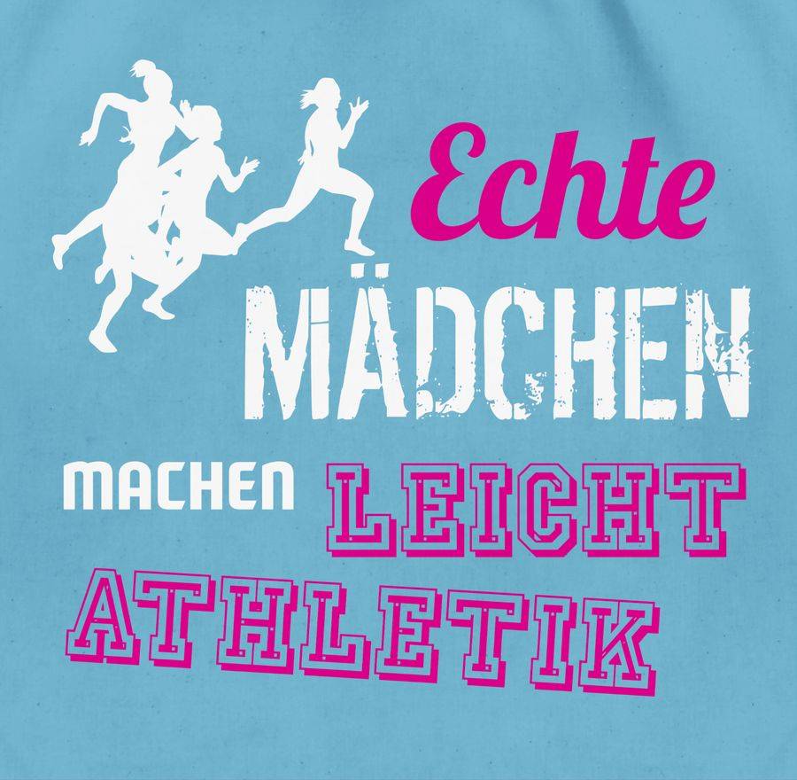 Shirtracer Echte Mädchen Machen Leichtathletik Shirts & Mehr Shirtracer