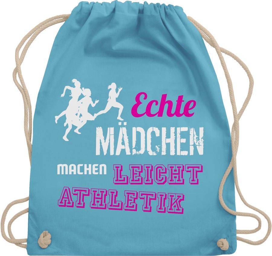 Shirtracer Echte Mädchen machen Leichtathletik Shirts & Mehr Shirtracer