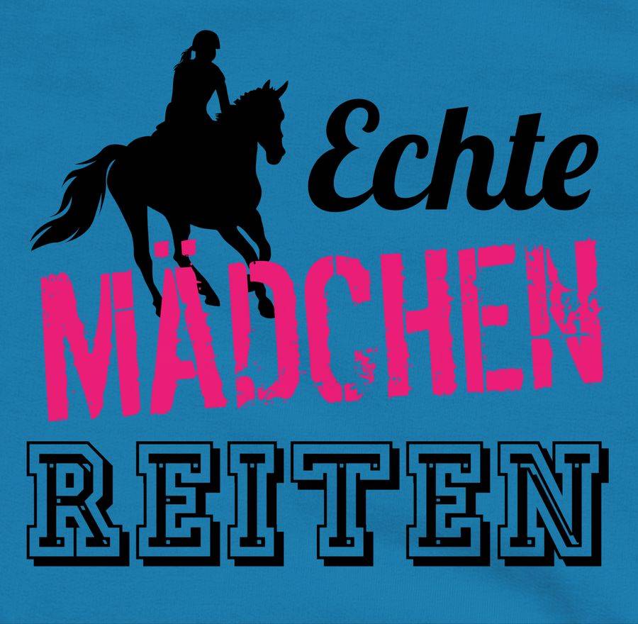 Shirtracer Echte Mädchen Reiten Fuchsia Shirts & Mehr Shirtracer
