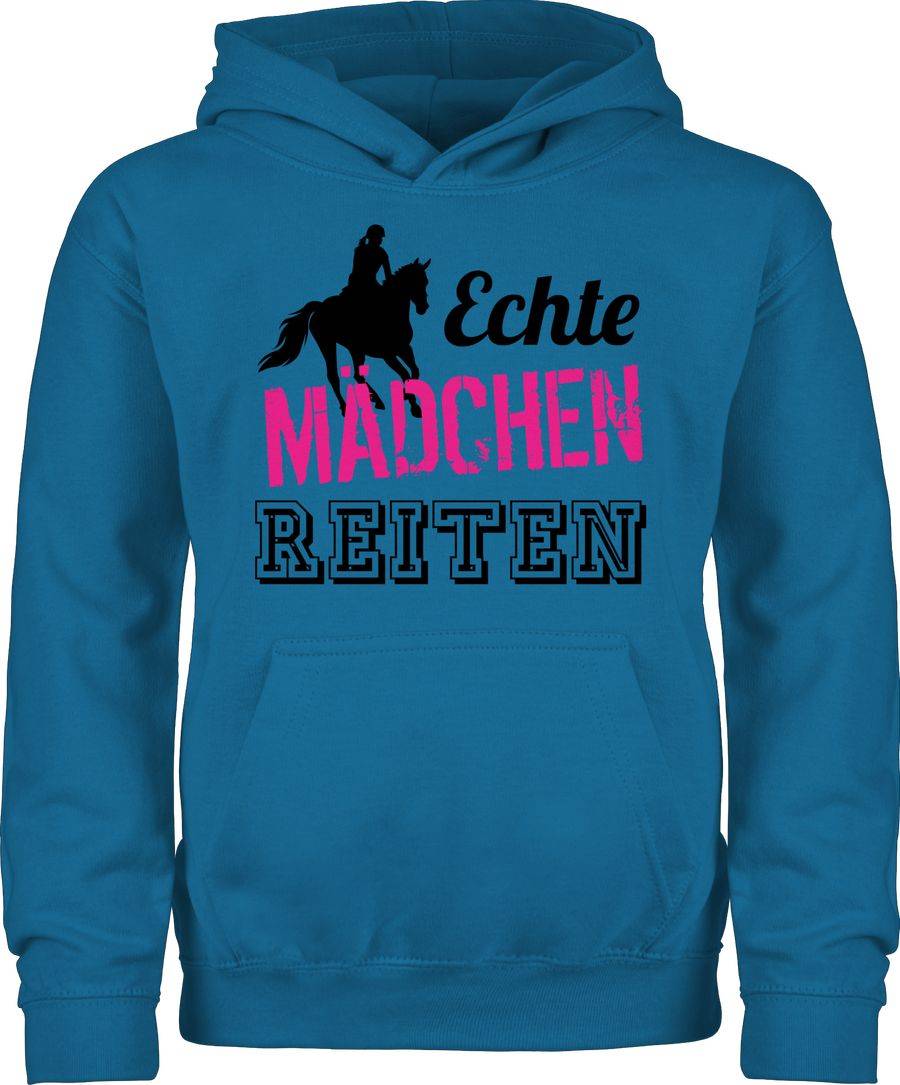 Shirtracer Echte Mädchen reiten Fuchsia Shirts & Mehr Shirtracer