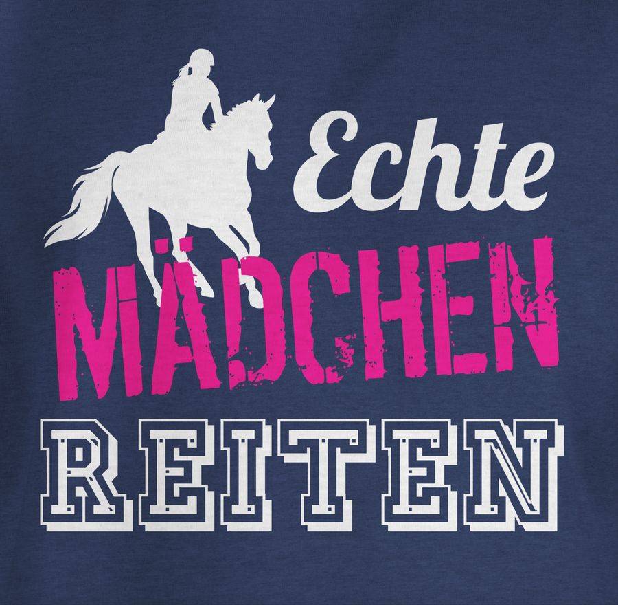 Shirtracer Echte Mädchen Reiten Shirts & Mehr Shirtracer