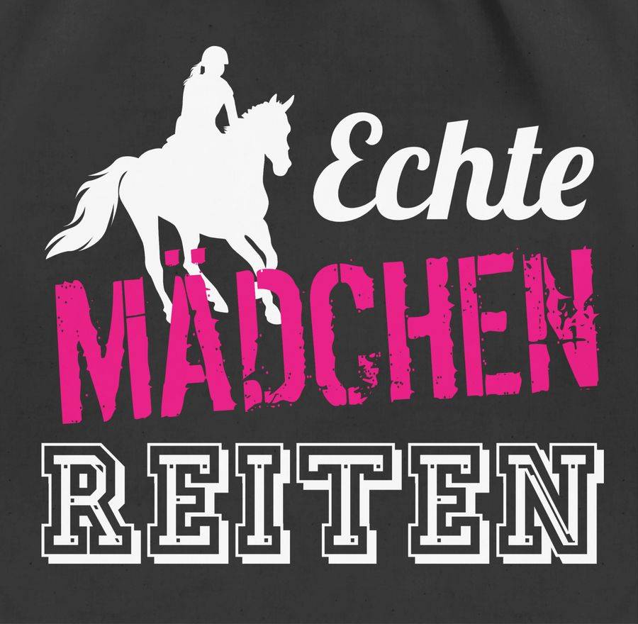 Shirtracer Echte Mädchen Reiten Shirts & Mehr Shirtracer