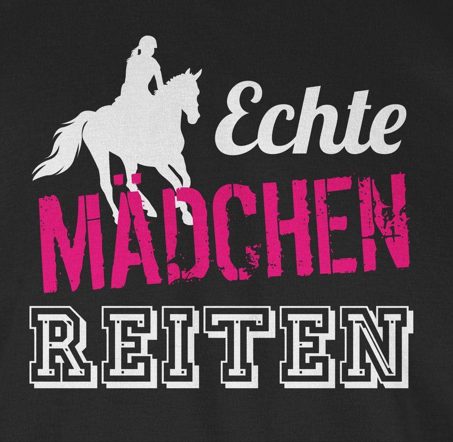 Shirtracer Echte Mädchen Reiten Shirts & Mehr Shirtracer