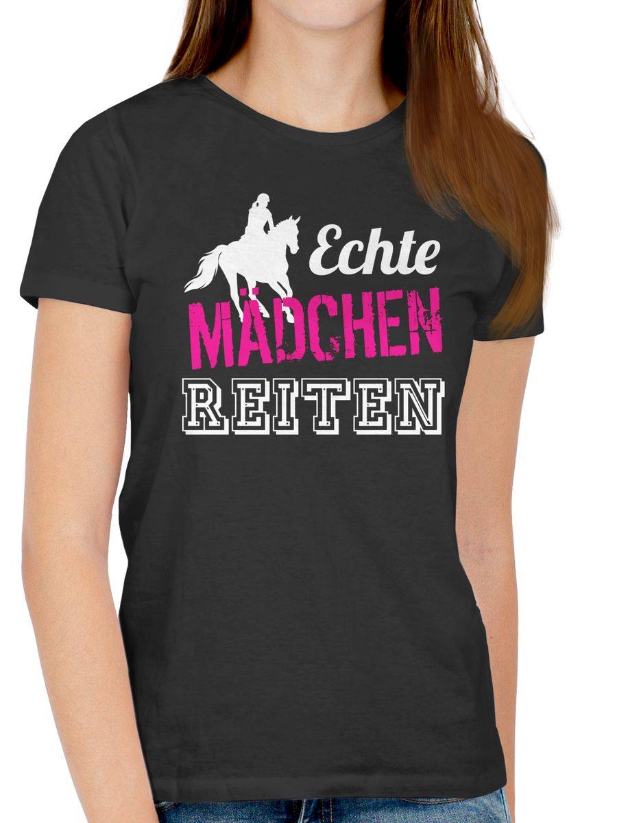 Shirtracer Echte Mädchen Reiten Shirts & Mehr Shirtracer