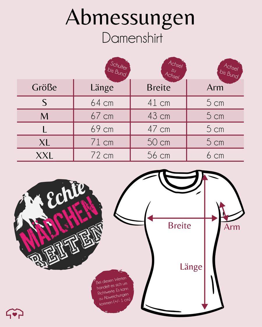 Shirtracer Echte Mädchen Reiten Shirts & Mehr Shirtracer