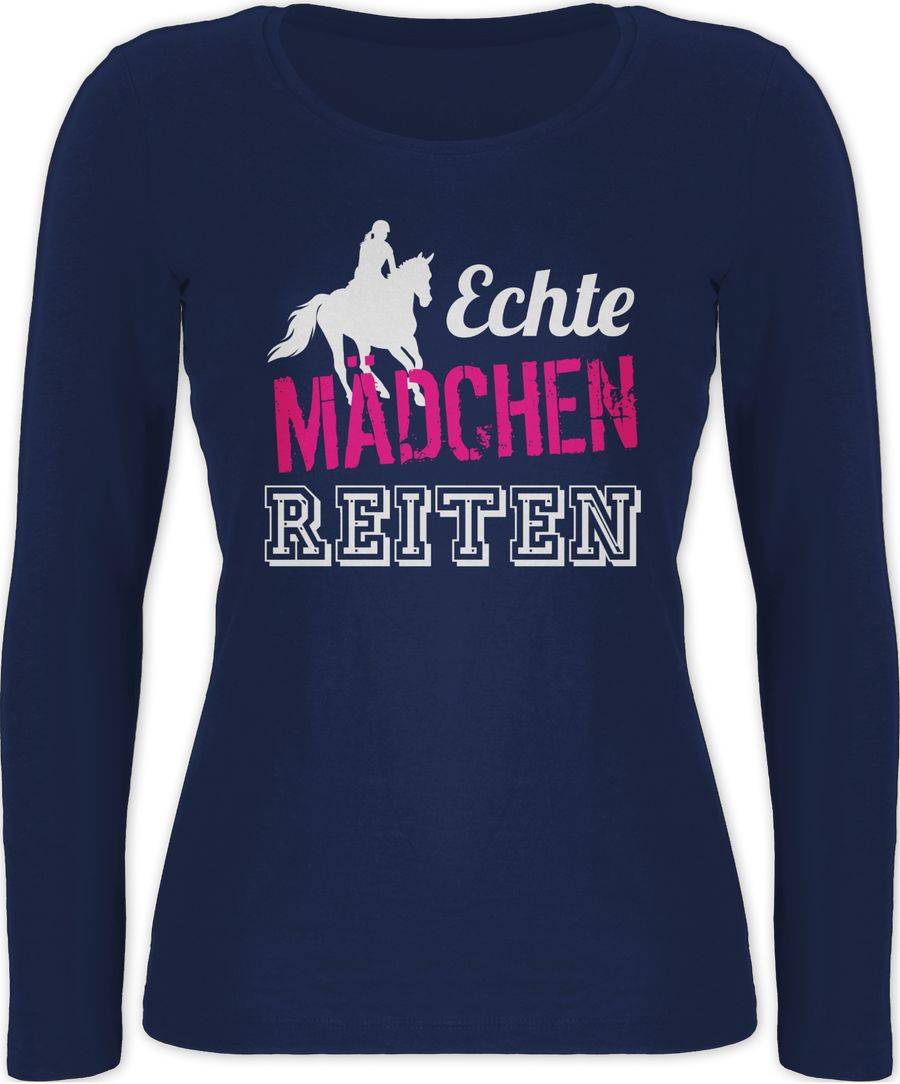 Shirtracer Echte Mädchen reiten Shirts & Mehr Shirtracer
