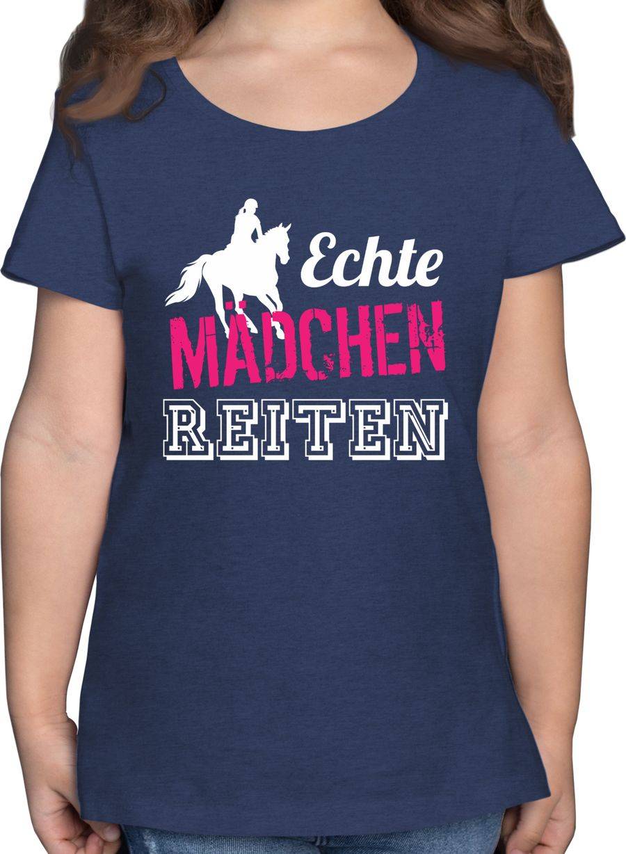 Shirtracer Echte Mädchen reiten Shirts & Mehr Shirtracer