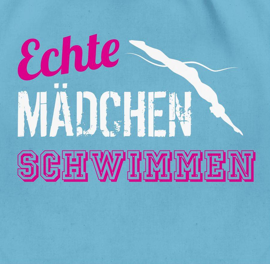 Shirtracer Echte Mädchen Schwimmen Shirts & Mehr Shirtracer