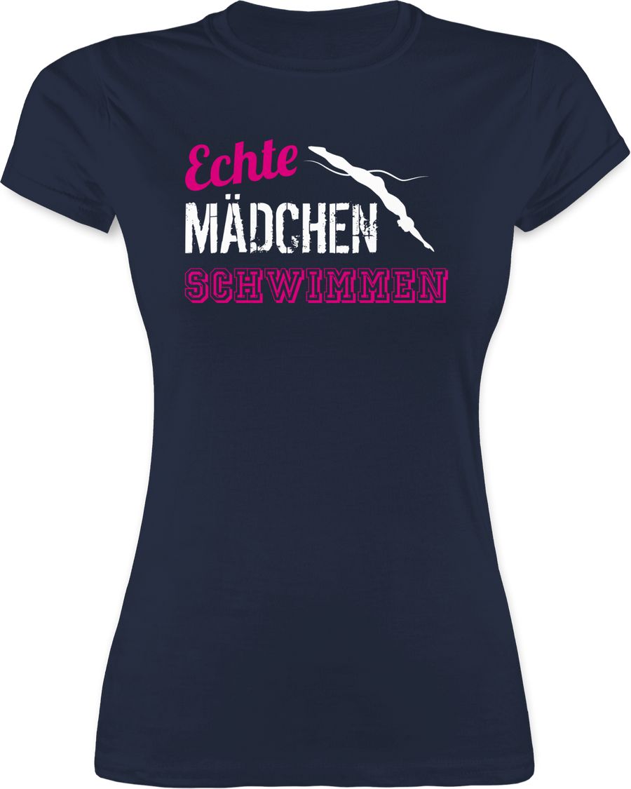 Shirtracer Echte Mädchen schwimmen Shirts & Mehr Shirtracer