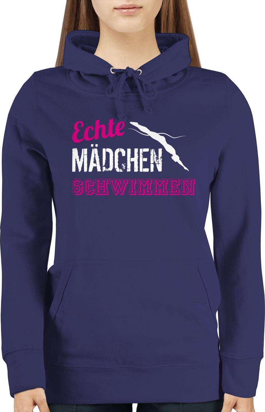 Shirtracer Echte Mädchen Schwimmen Shirts & Mehr Shirtracer