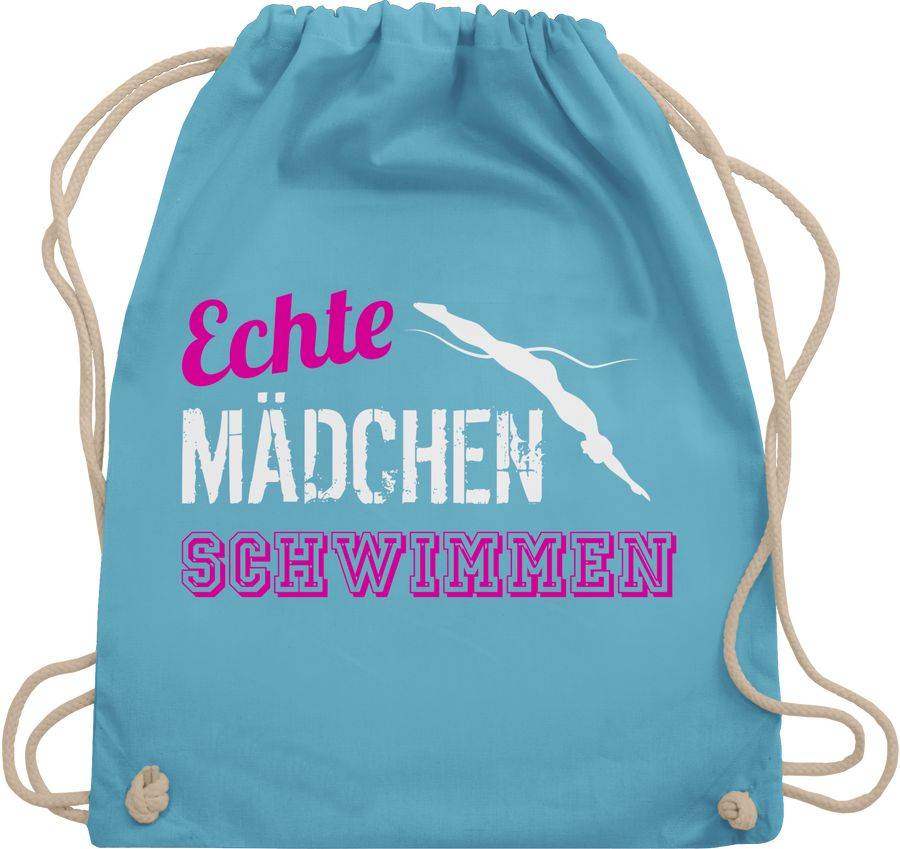 Shirtracer Echte Mädchen Schwimmen Shirts & Mehr Shirtracer